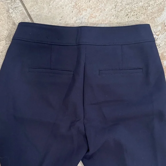 Express Navy Trousers with Gold Accents Size 2R - Picture 5 of 5